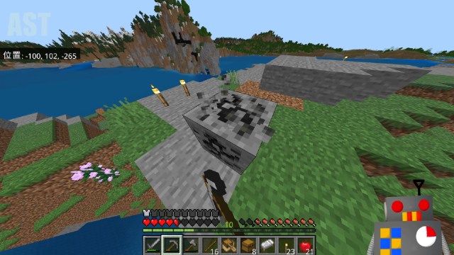 07_minecraft4_土木作業開始