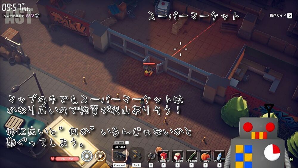 02_duckov01_スーパーマーケットにやってきた